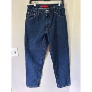 Levi's 550 Relaxed, Classic Mom Jeans/ High Rise Tapered leg 100% Cotton S 12